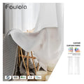Factory Supply Silk Soft and Warmful Yarns Tulle Window Curtain Fabric with Pleat or Rings