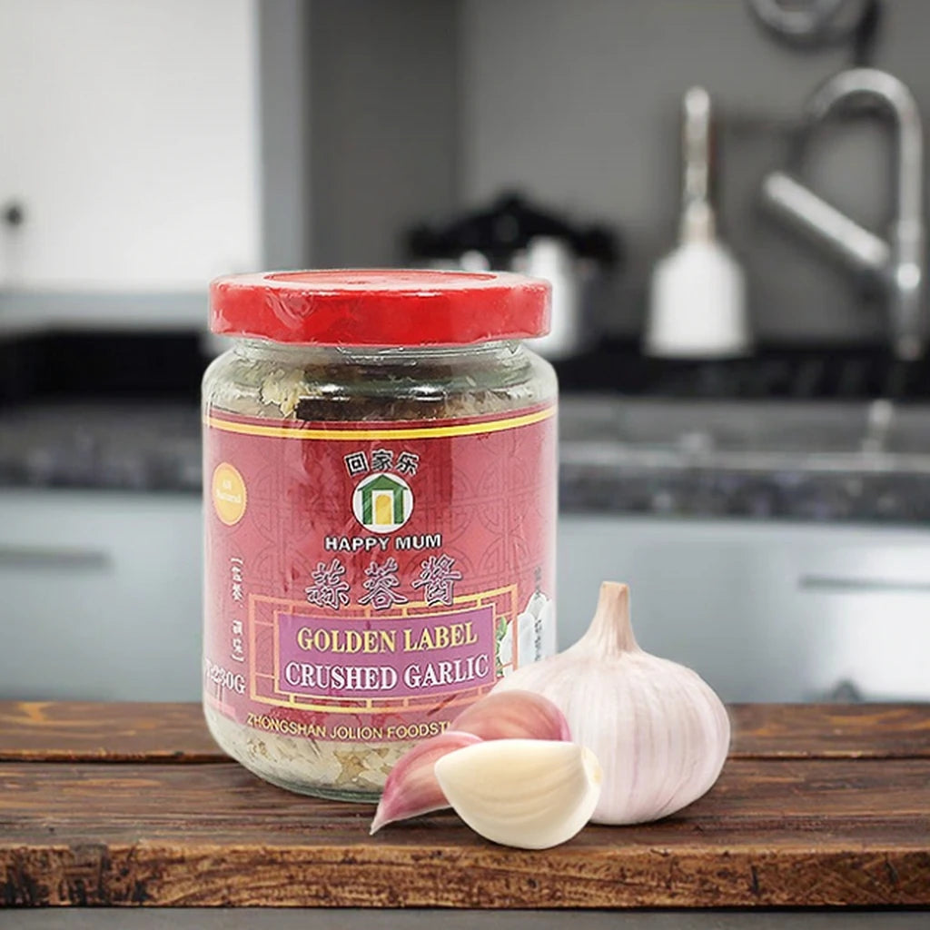 Jolion Halal 230g Fresh Crushed Garlic Bulbs Minced Garlic Paste