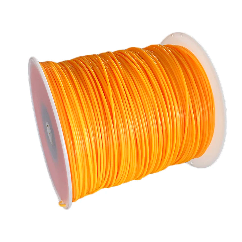 100% Best Unbreakable 5LB 3mm Square Nylon Strimmer Line OEM Large Size Brush Cutter Trimmer Line Replacement Spool Packing