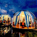 4X4M Outdoor Bubble Camping Clear Hotel Igloo Tent Waterproof Pc Dome