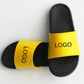 Japanese Custom Logo Massage Bottom Slides Indoor PVC Digital Printing Different Colours Strap Slippers for Men