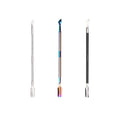 Double-ended Dead Skin Manicure Pusher  Stainless Steel Nail Art Spoon Remover Nail Cuticle Pusher