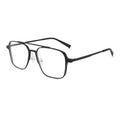 HIGH End Double Bridge Hydronalium Eyeglasses Frames Manufacturers Metal Optical Eyewear Blue Light Filter Glasses for Men