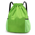 Hot Selling Solid Color Outdoor Sports Soft Polyester Gym Bag Chunky Drawstrings
