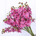New Design Artificial Real Touch 3 Branches Bonsai Decorative Flower Real Touch Latex Artificial Flowers