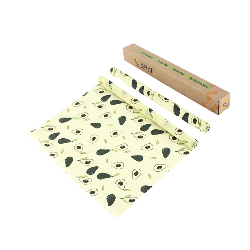 Ecofriendly Beeswax Paper Reusable Beeswax Wrap Bee Wax Wrap Roll