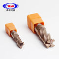 SENO Carbide Square End Mill Suitable for Alloy Steels/Hardened Steels HRC55 Flat End Mills CNC Milling Cutter