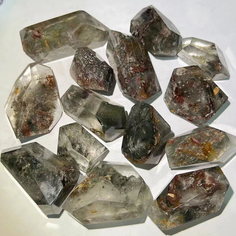 Wholesale Natural Garden Quartz Freeform  Phantom Crystal Quartz Freeform for Gift