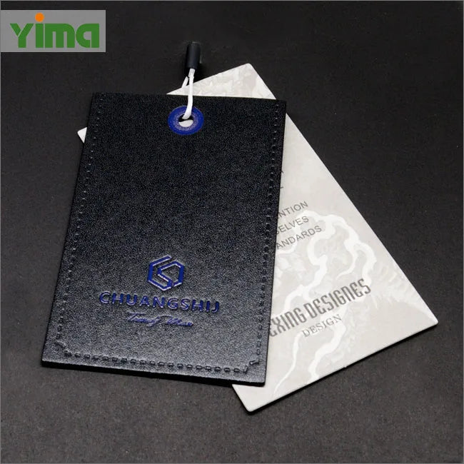 Fashion Logo Free Sample New Design Low Price Eco-Friendly Luxury Embossed Paper Custom Garment & Shoe Hangtags