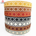 Factory Wholesale Spot 38mm Wide Polyester Webbing Jacquard Ribbon for Bags Strap  Shoes and Hats Decorative Accessories