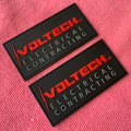 Eco-friendly 2mm Thickness Silicone logo Rubber Patchexpedition Soft Plastic PVC Rubber Label for Dungaree