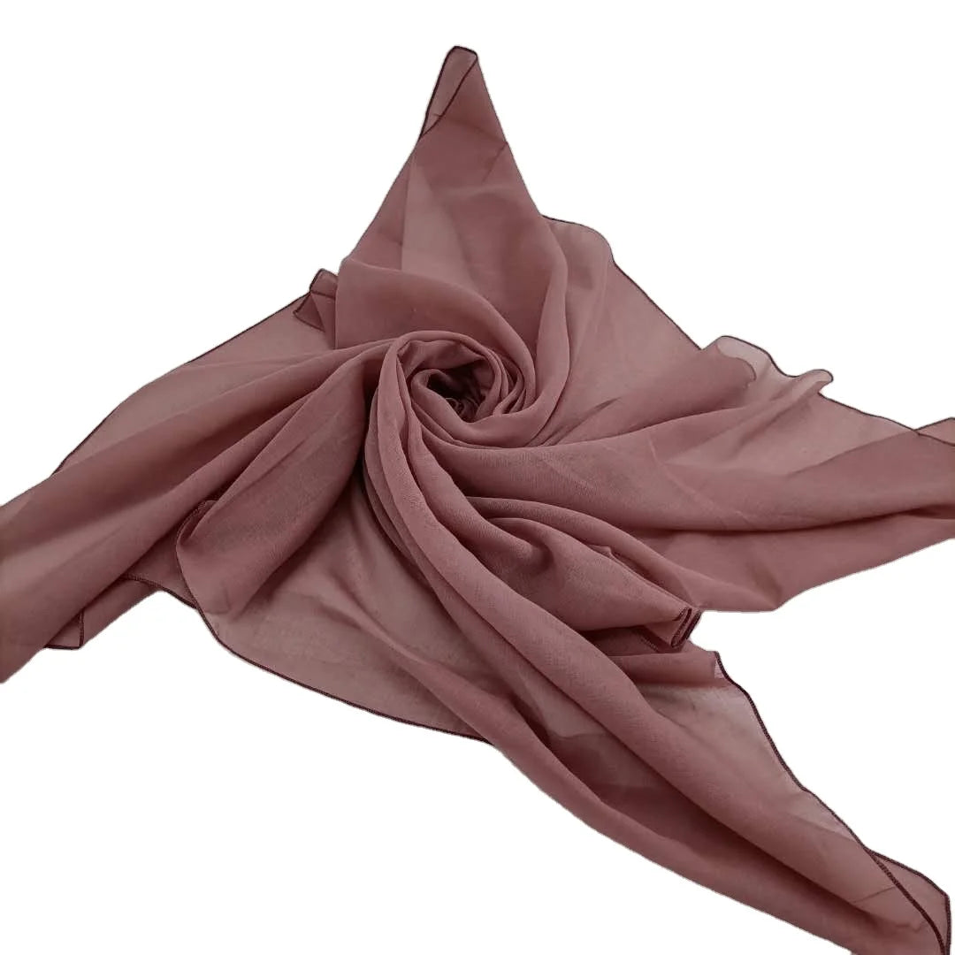 Hot Sale Dubai Muslim Customize Women Cotton Voile Scarf Shawl Hijab MegaBDM
