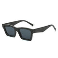 STORY STY4493D Simple Design Vintage Rectangle Black Shades Custom LOGO Sun Glasses New Trendy Square Frame Sunglasses