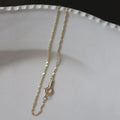 Hot Sale Minimalist INS Pure 925 Sterling Silver Solid Twisted Thin Chain Bracelets for Women Girls Jewelry