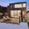 JNZ Adjustable Support Pads Outdoor WPC and Plastic Balcony Paving Systems with PP Tile Support Pedestals