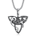 Nordic Viking Jewelry Vintage Stainless Steel Animal Symbol Viking Norse Pendant Necklaces for Men Women