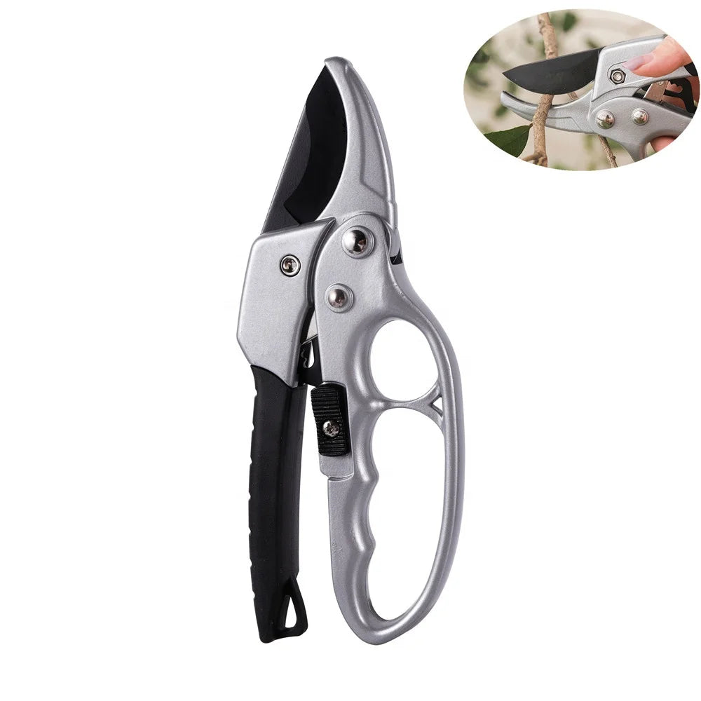 Garden Pruning Shears Cutter SK5 Steel Gardening Plant Scissor Trees Flowers Branch Pruner Trimming Tools