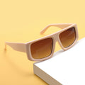 2025 New Arrivals Good Quality UV400 Square Oversize Custom Women Sun Glasses TAC Polarized Men Sunglasses