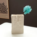 Nordic Style Ins Simple Pleated Paper Bag Vase High-Level Burned Modern Age Hydroponic Flower Set Dried Flowers Tabletop Vase