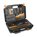 246 Piece Drill Bit & Driver Set Wood Metal Cement Drilling Screw Driving Full Combo Kit Assorted Plastic Carrying Case