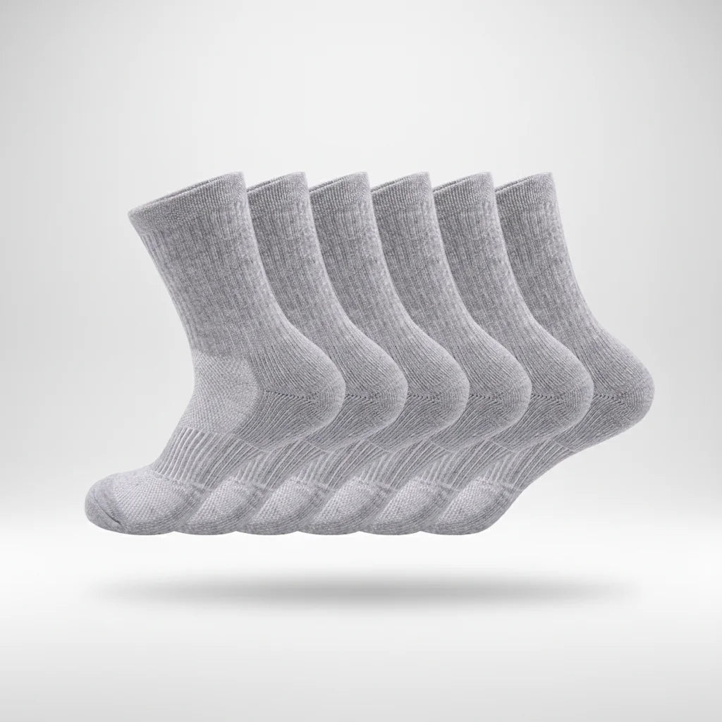 Men's Cotton Compression Crew Custom Digital Sports Cuff Dress Anti-Slip Grip Cushion for Soccer Cycling Football