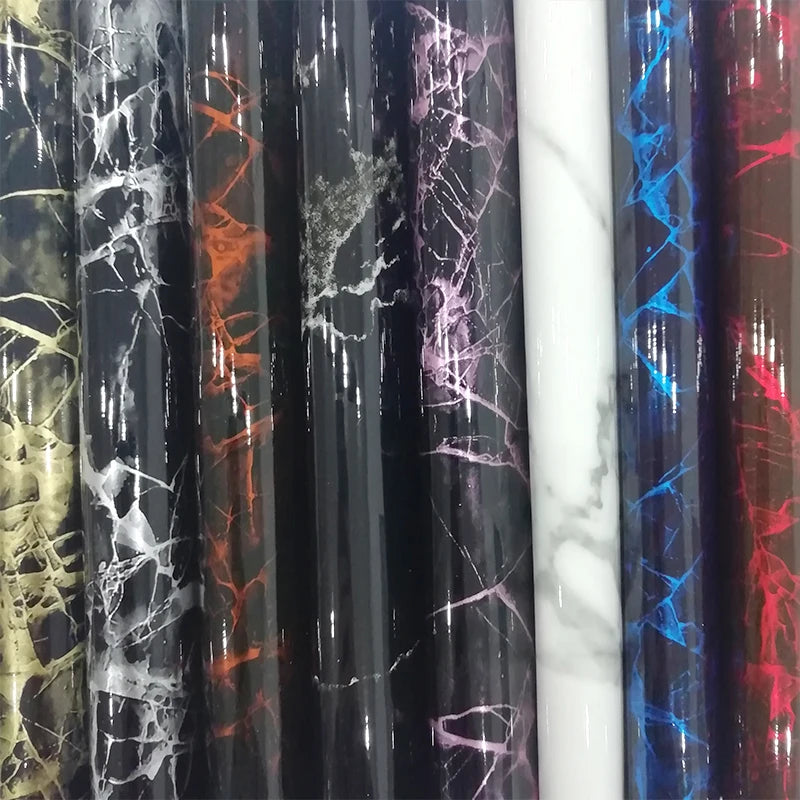 2023 DIY Marbled Grain Upholstery Tablecloth Backdrop Leather Decorative PU Artificial Leather Materials