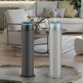 Luxury Portable Silver & Black Cylindrical Essential Oil Aroma Diffuser Waterless Smart Scent Dispenser for Hotels & Home