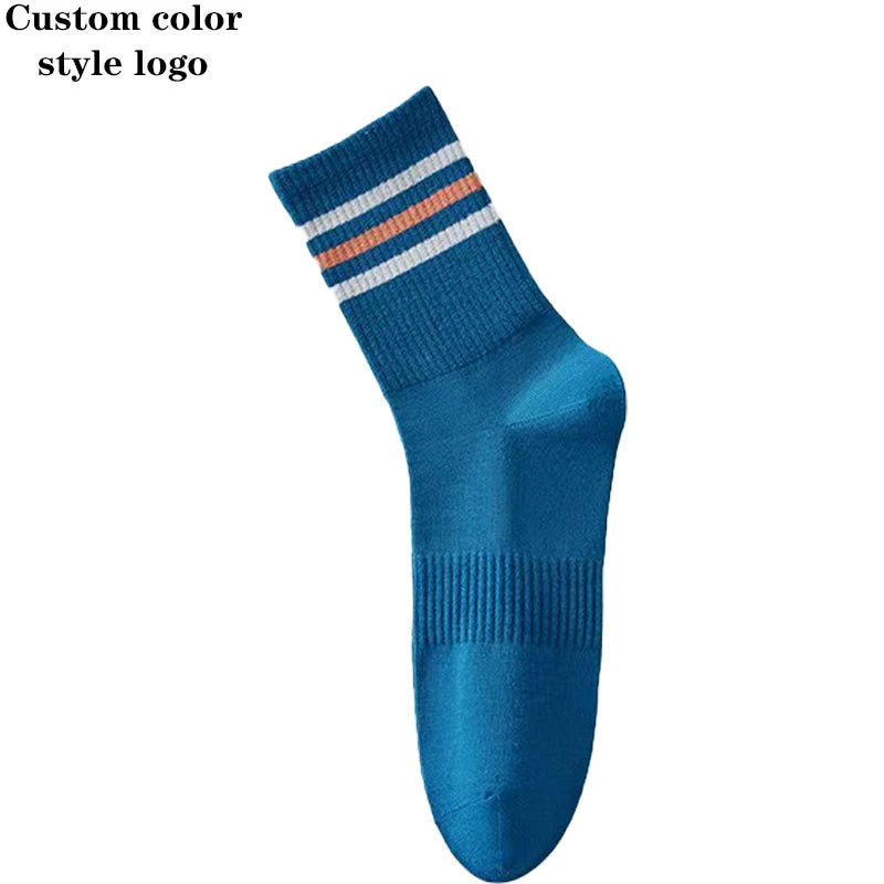 Hot Selling Custom Crew Basketball Soccer Pilates Yoga Socks Logo Anti-Slip Breathable Spring Sports