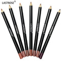Private Label Vegan Lip Liner High Pigment Waterproof Creamy Matte Lip Pencil Cruelty-Free Makeup with Mineral Ingredients