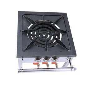 Lyroe 4 Rings Fierce Fire Gas Stove Cooking Stove Top Gas Pots Direct Soup Stove