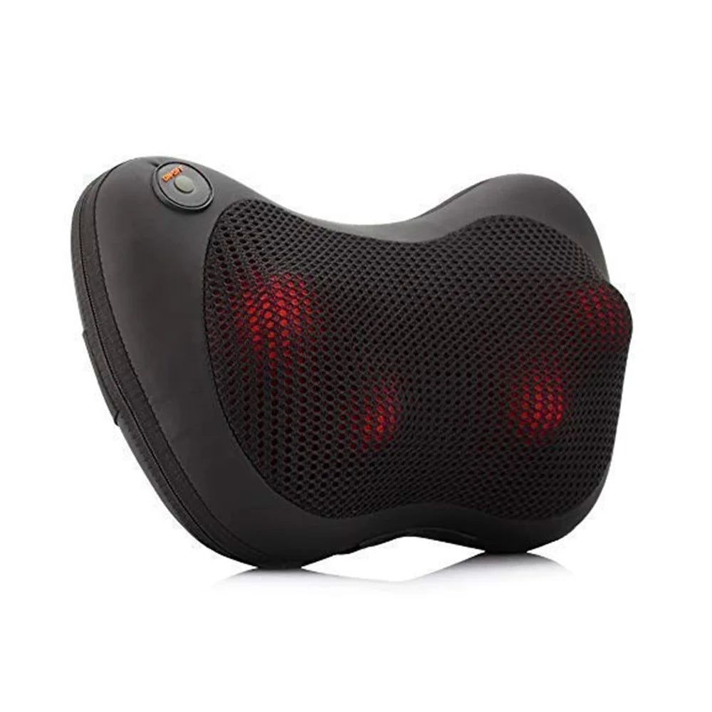 Luyao Shiatsu Neck & Back Massager Pillow with Heat  Deep Kneading Shoulder Back & Foot Massager for Stress Relief