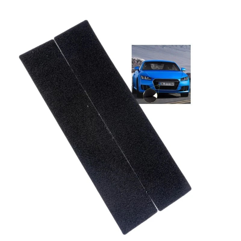 Invisible License Plate Holder Tape Hook and Loop Number Plate