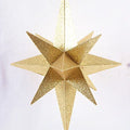 Glitter Large Star Ornament for Christmas Decoration