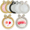 Japanese Style Solid Nail Palette New Art Large Bowknot Pearl Diamond Resin Enhancement Nail Supplies