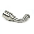SS316 43 Series Stainless Steel Female JIC Crimp Fittings 90 Elbow Hydraulic Hose Connectors JIC Swivel Model SS-43-FJX90-06-06