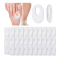 60 Pack Oval Shape Adhesive Soft Felt Foot Corn Pads for Men and Women Feet Toes Heel Pain Relief