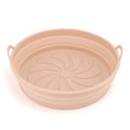 7.9Inch Foldable Non Stick Kitchen Cake Cooking Air Fryer Silicone Pot Liners Airfryer Accessories Air Fryer Silicone Pot Bowl