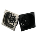 Stainless Steel Pitcher Rinser Cup Washer Sink Metal Square Milk Pitcher Rinsers Bottle Washing Glass Rinser