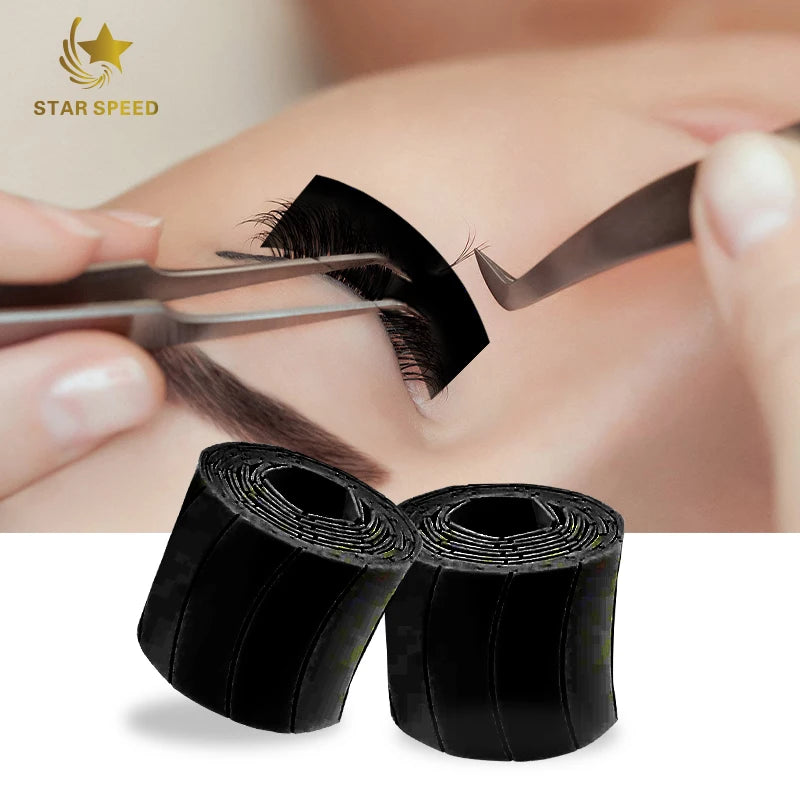 Star Speed Factory  Anti UV Led Eyelash Extension  Black Eye Patches New Type LED UV Black Pads Black UV LED Lash Extension Pad