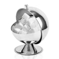 New Design 13cm Ball Shape Coffee Canister Salt Storage Pot Spice Jar Stainless Steel Sugar Pot