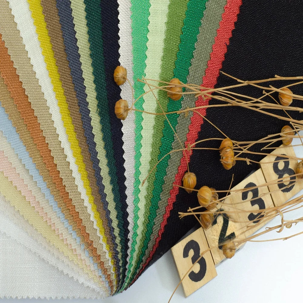 New Fashion Breathable Smooth Linen Lyocell Blend Fabric Flowy Drapey 30% Linen 70% Lyocell 174gsm for Spring Summer Dresses