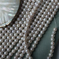 7mm AK Small round Freshwater Pearl Loose Bead Nucleated Natural Baroque Shaped for Jewelry Making