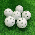 Customized Logo 72mm 26 Holes Floorball Indoor Practice Pickball Eco Friendly PE Materials