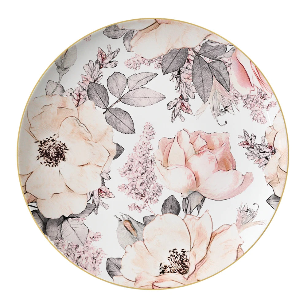 Creative Japanese Ceramic Sushi Dishes Restaurant Wedding Charger Dinner Moroccan Plates Dinnerware Set