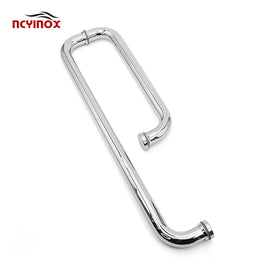 Ready Stock Shower Room Glass Door Back to Back Towel Bar Pull Handle