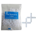 Fosha Factory SMAProfiles 1.5mm White Plastic Modern Ceramic Tile Spacers 2mm+ Gap Hotel Use 3-Year Warranty