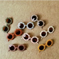Lovely Fashion Sunny CE Certificated Flower UV Protection Outdoor Sports Toddler Round Beach Sunglass