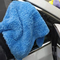 Custom China Manufacturer Hot Sales Car Drying Wash Detailing Buffing Polishing Cleaning Cloth Towel with Plush Edgeless 40*40cm