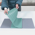Hot Colouring Sink Protectors Silicone Trivet Mat for Hot Pots and Pans Drying Waterproof Kitchen Sink Drain Basin Silicon Mat