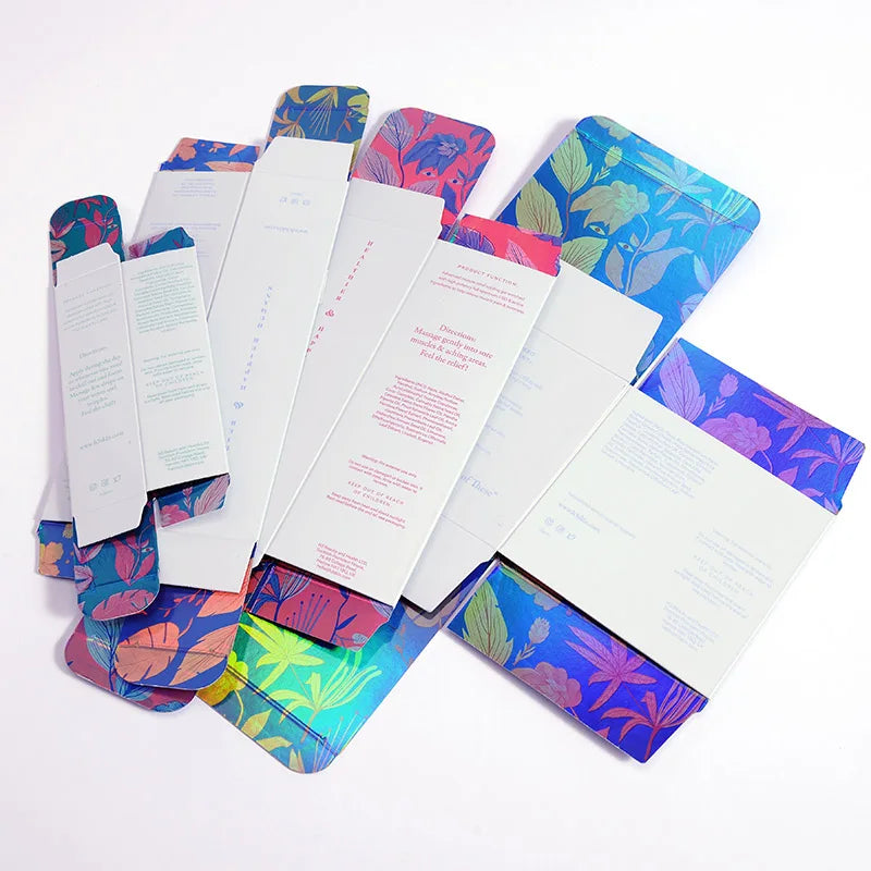 Custom Logo Retail Foundation Beauty Cream Skin Care Makeup Cosmetic Packaging Paper Boxes